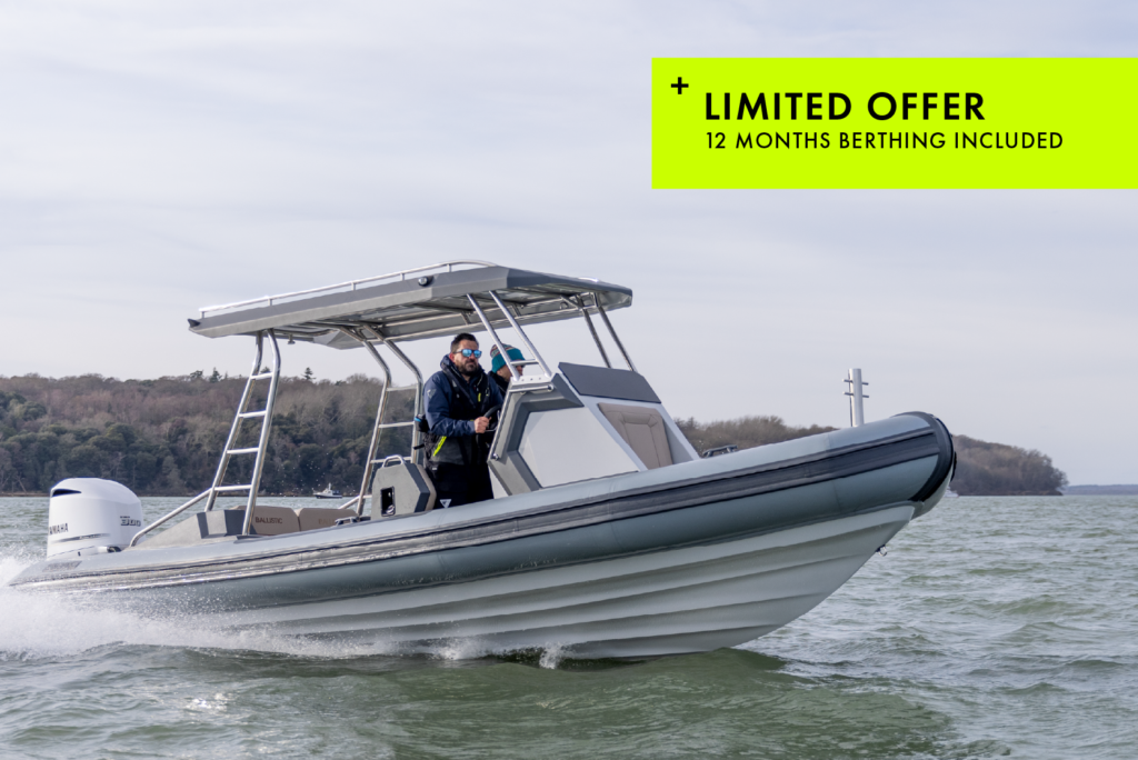 free lift and launch with a new Ballistic RIB